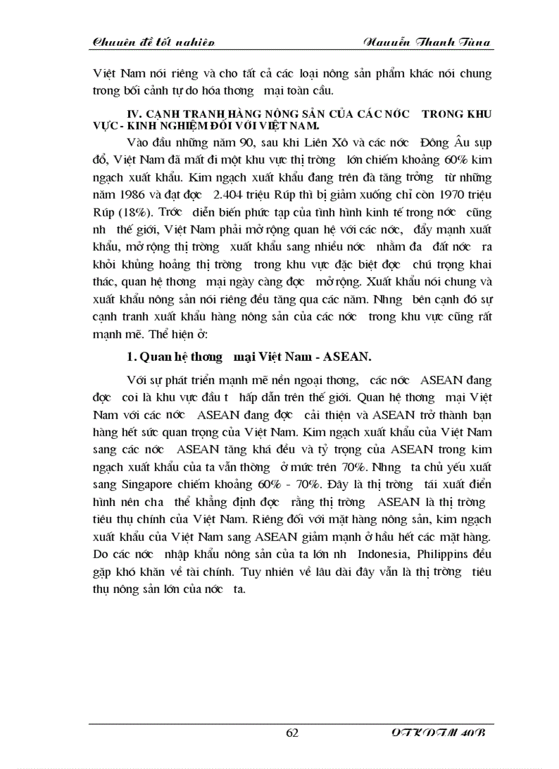 image for page Nâng cao khả năng cạnh tranh của hàng nông sản Việt Nam xuất khẩu