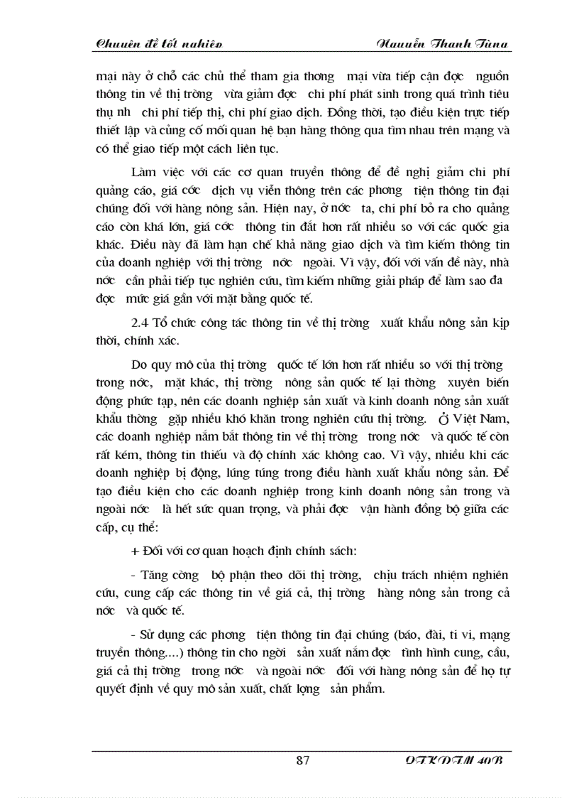 image for page Nâng cao khả năng cạnh tranh của hàng nông sản Việt Nam xuất khẩu