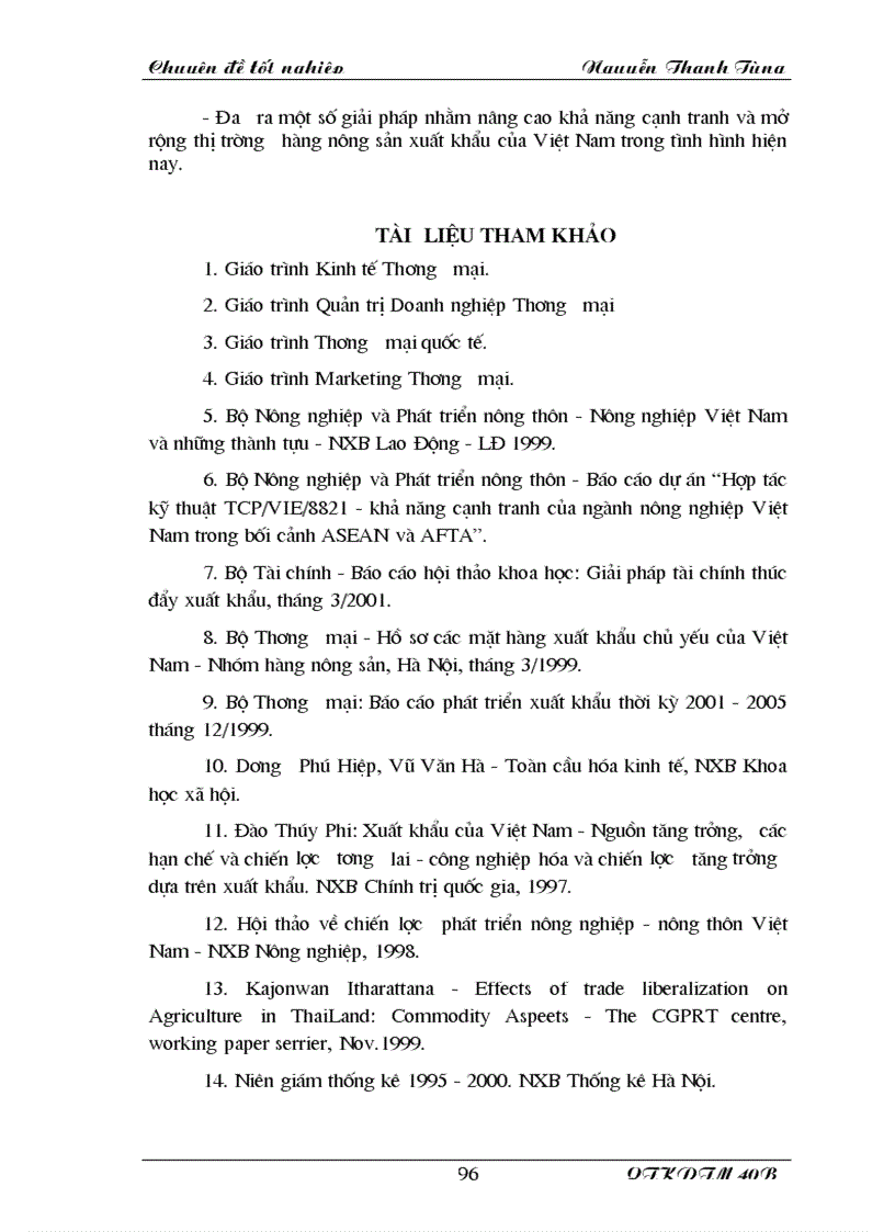 image for page Nâng cao khả năng cạnh tranh của hàng nông sản Việt Nam xuất khẩu