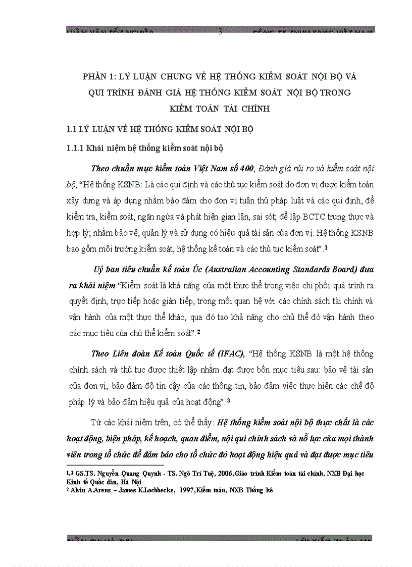 image for page Hoa n Thiê n Quy Tri nh đa nh gia Hê Thô ng KSNB trong KTTC do CT TNHH KPMG VN thuc hien