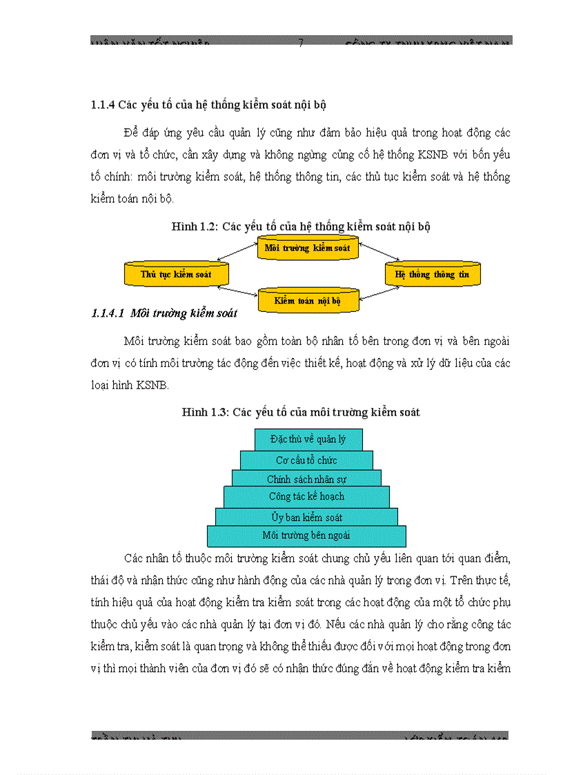 image for page Hoa n Thiê n Quy Tri nh đa nh gia Hê Thô ng KSNB trong KTTC do CT TNHH KPMG VN thuc hien