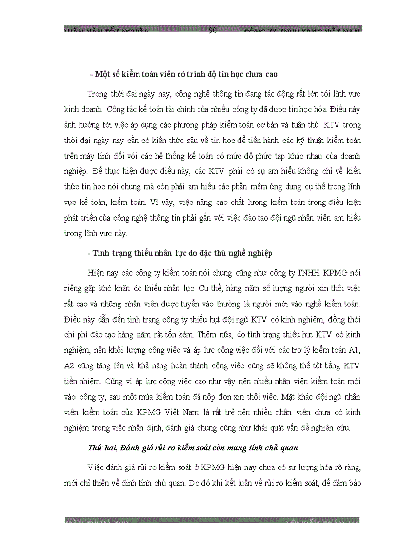 image for page Hoa n Thiê n Quy Tri nh đa nh gia Hê Thô ng KSNB trong KTTC do CT TNHH KPMG VN thuc hien