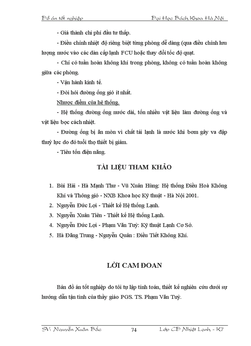 image for page Hệ thống điều hòa không khí