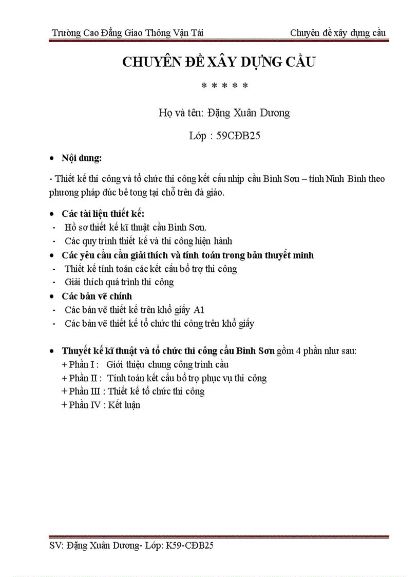 image for page Thiết kế thi công và tổ chức thi công kết cấu nhịp cầu Bình Sơn tỉnh Ninh Bình theo phương pháp đúc bê tông tại chỗ trên đà giáo