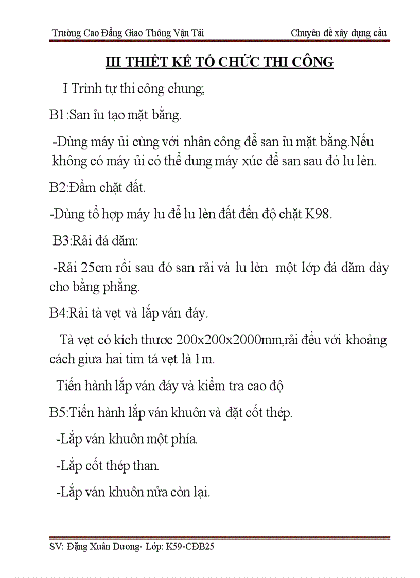 image for page Thiết kế thi công và tổ chức thi công kết cấu nhịp cầu Bình Sơn tỉnh Ninh Bình theo phương pháp đúc bê tông tại chỗ trên đà giáo