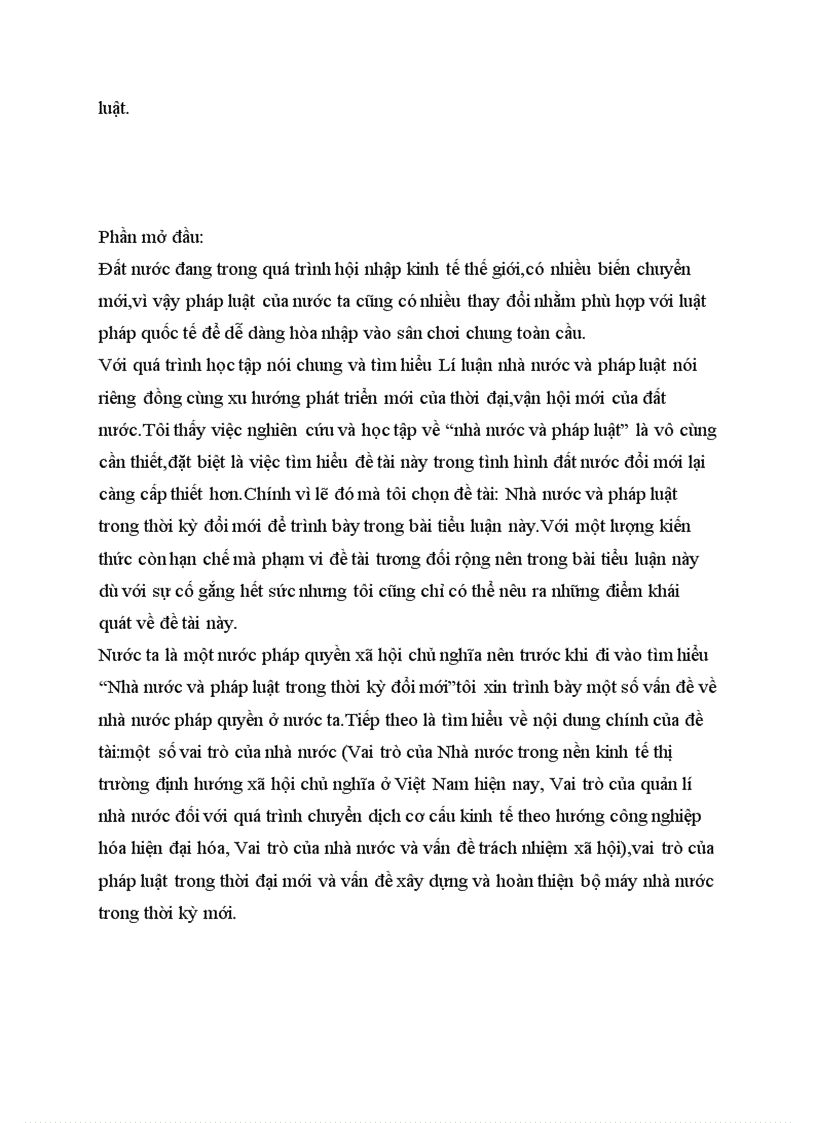 image for page Nhà nước và pháp luật trong thời kỳ đổi mới ở Việt Nam
