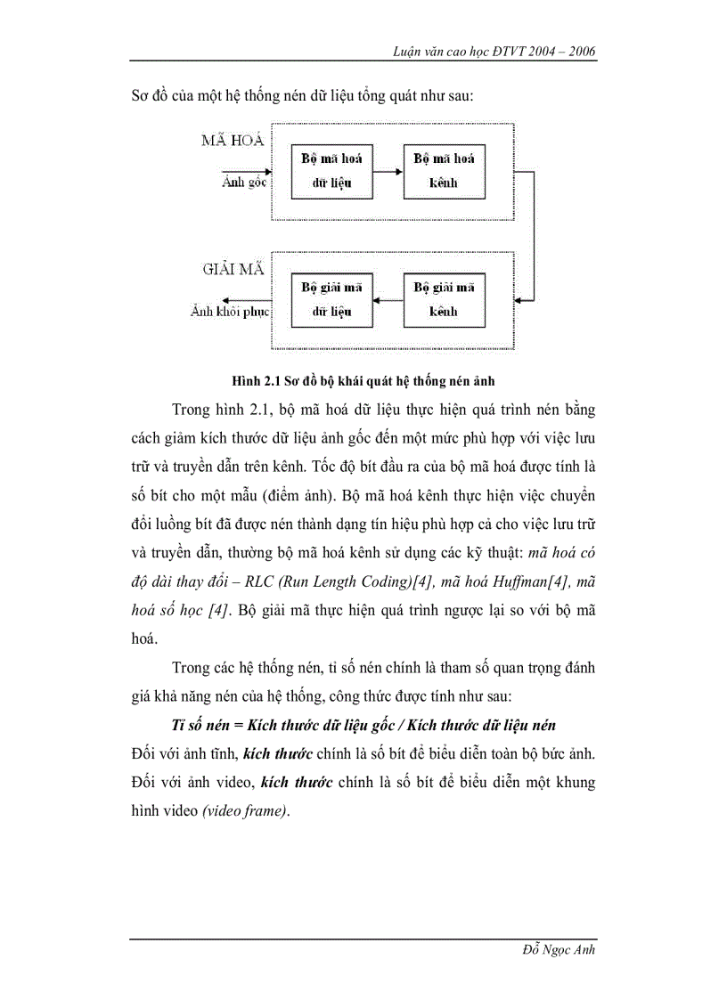image for page Nén ảnh sử dụng biến đổi WAVELET và ứng dụng trong các dịch vụ dữ liệu đa phương tiện di động