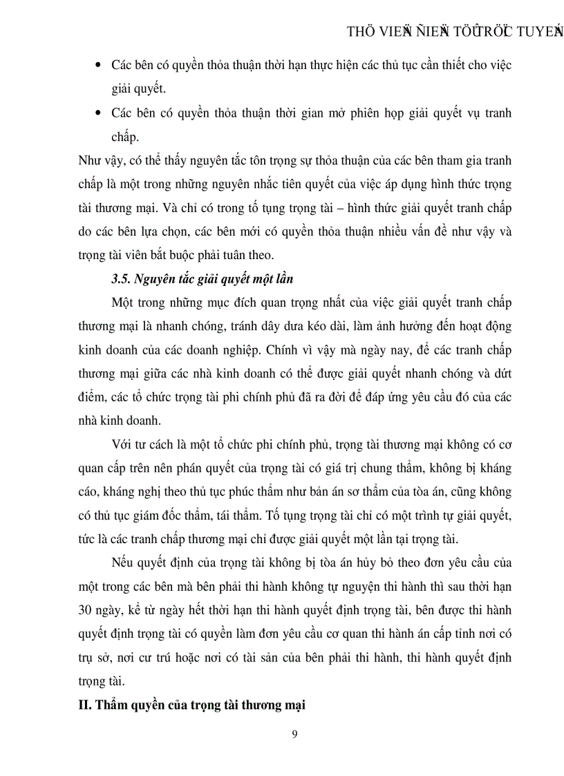 image for page Trọng tài thương mại Thực trạng việc áp dụng hình thức trọng tài thương mại trong việc giải quyết các tranh chấp thương mại ở Việt Nam