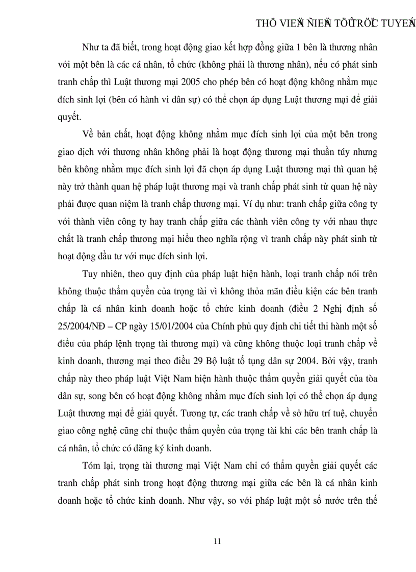 image for page Trọng tài thương mại Thực trạng việc áp dụng hình thức trọng tài thương mại trong việc giải quyết các tranh chấp thương mại ở Việt Nam