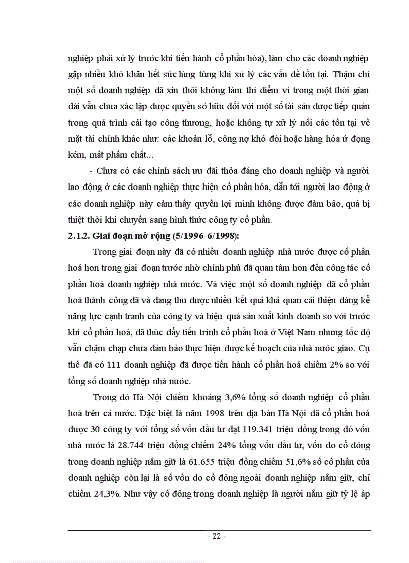 image for page Cổ phần hoá doanh nghiệp nhà nước trên địa bàn Hà Nội