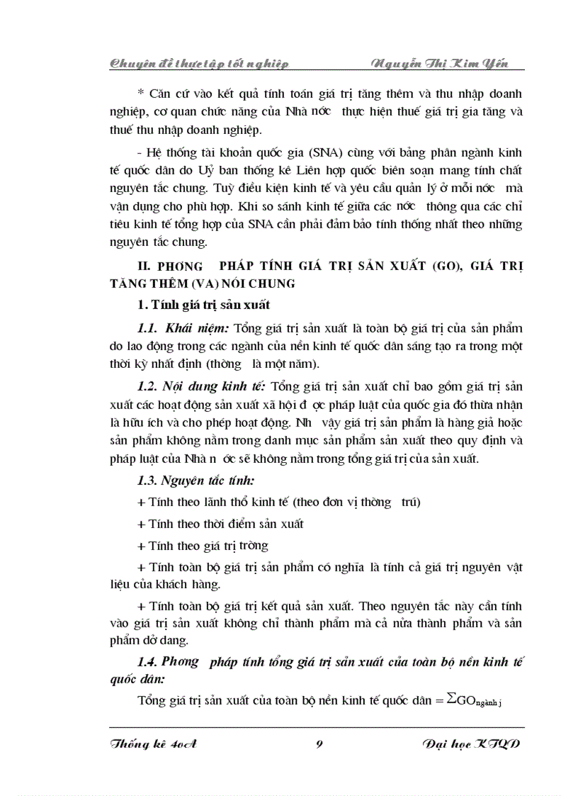 image for page Phương pháp tính giá trị sản xuất giá trị tăng thêm của ngành công nghiệp