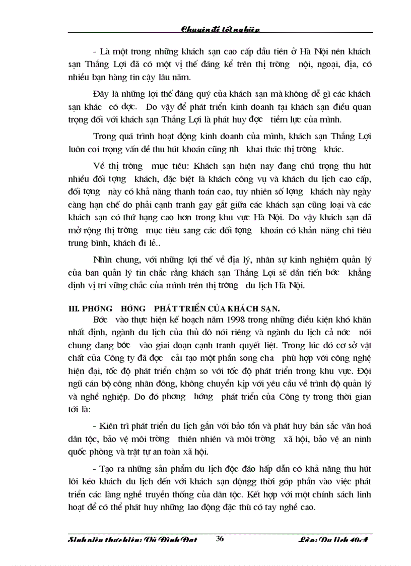image for page Quản trị nhân lực trong khách sạn thắng lợi thực trạng và giải pháp