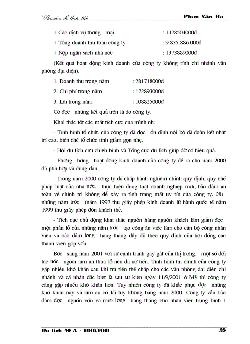 image for page Thực trạng việc thực hiện chiến lược marketing tại công ty du lịch cựu chiến binh việt nam trong những năm qua