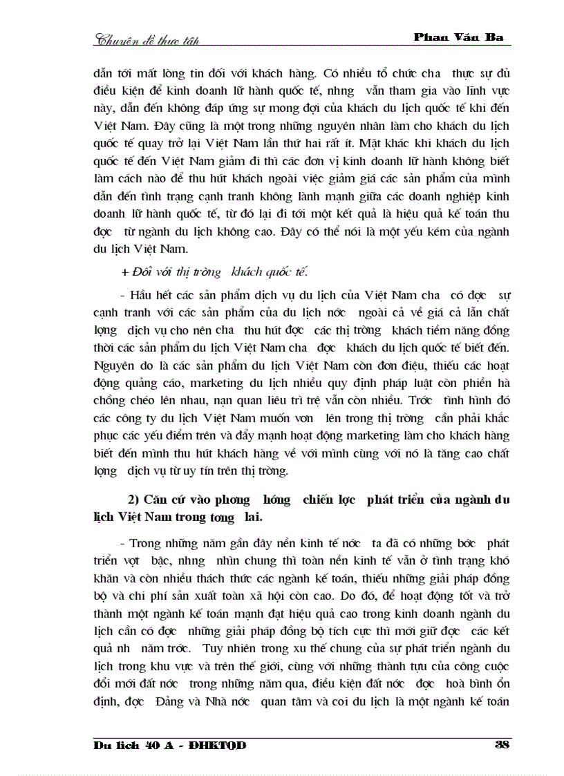 image for page Thực trạng việc thực hiện chiến lược marketing tại công ty du lịch cựu chiến binh việt nam trong những năm qua