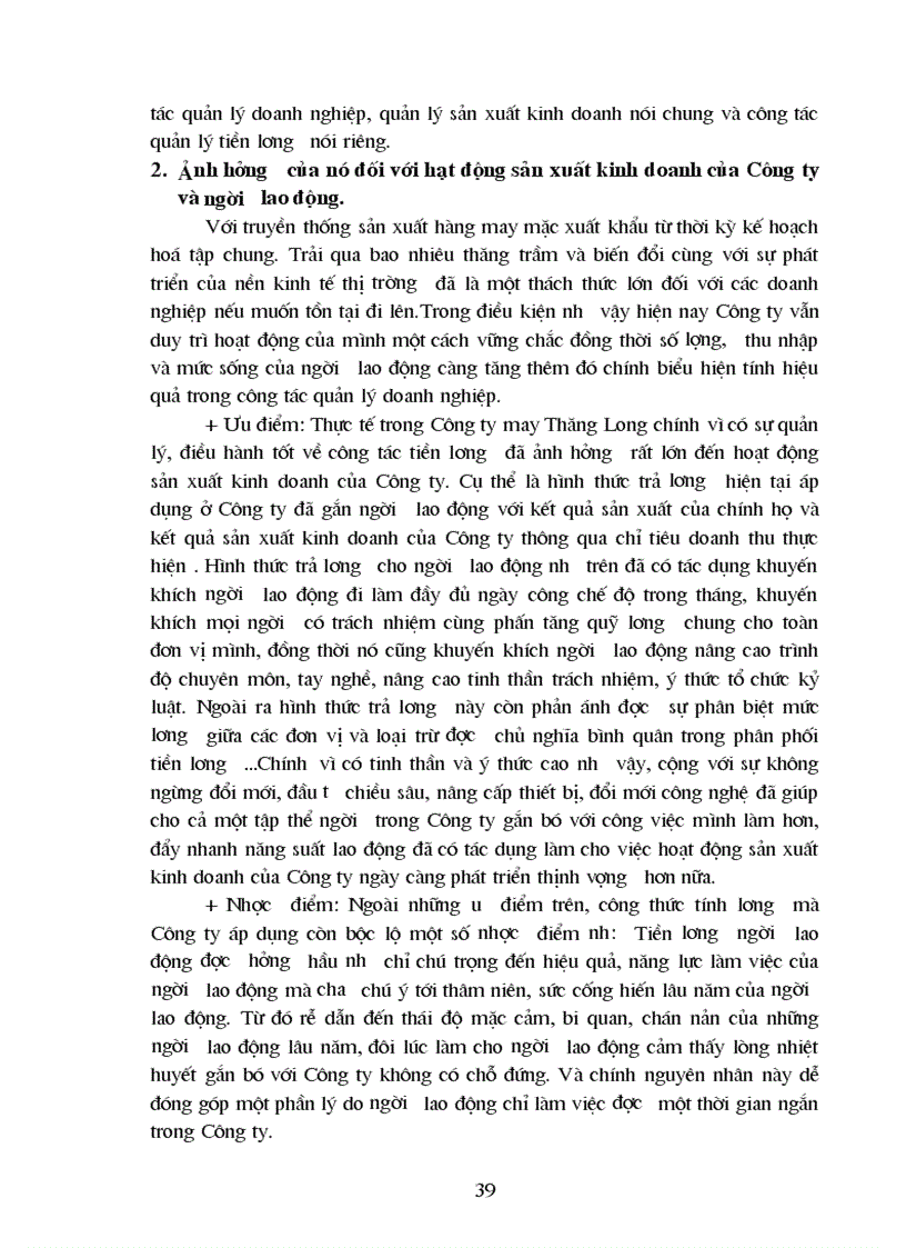 image for page Hoàn thiện công tác tổ chức quản lý tiền lương tại Công ty may Thăng Long