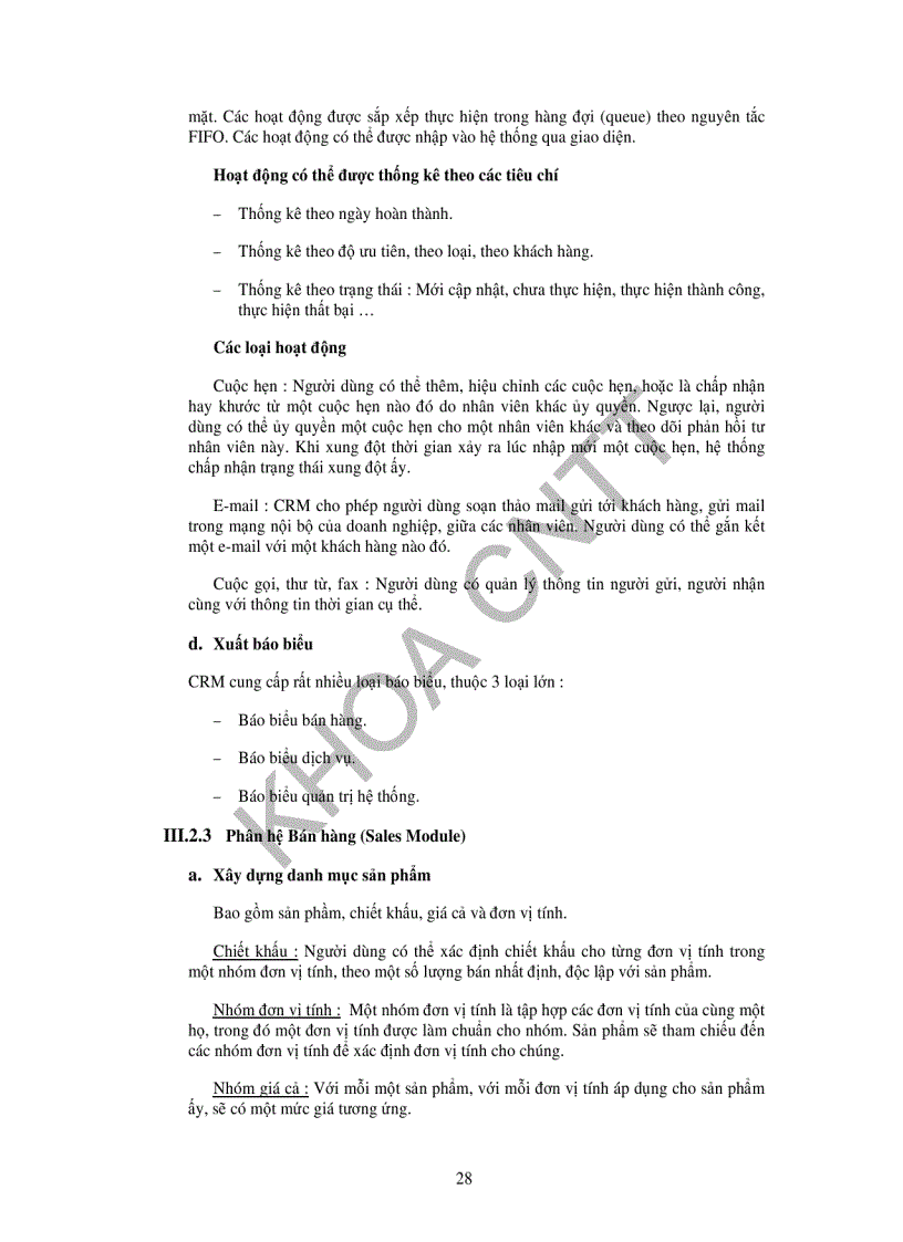 image for page Xây dựng phân hệ CRM