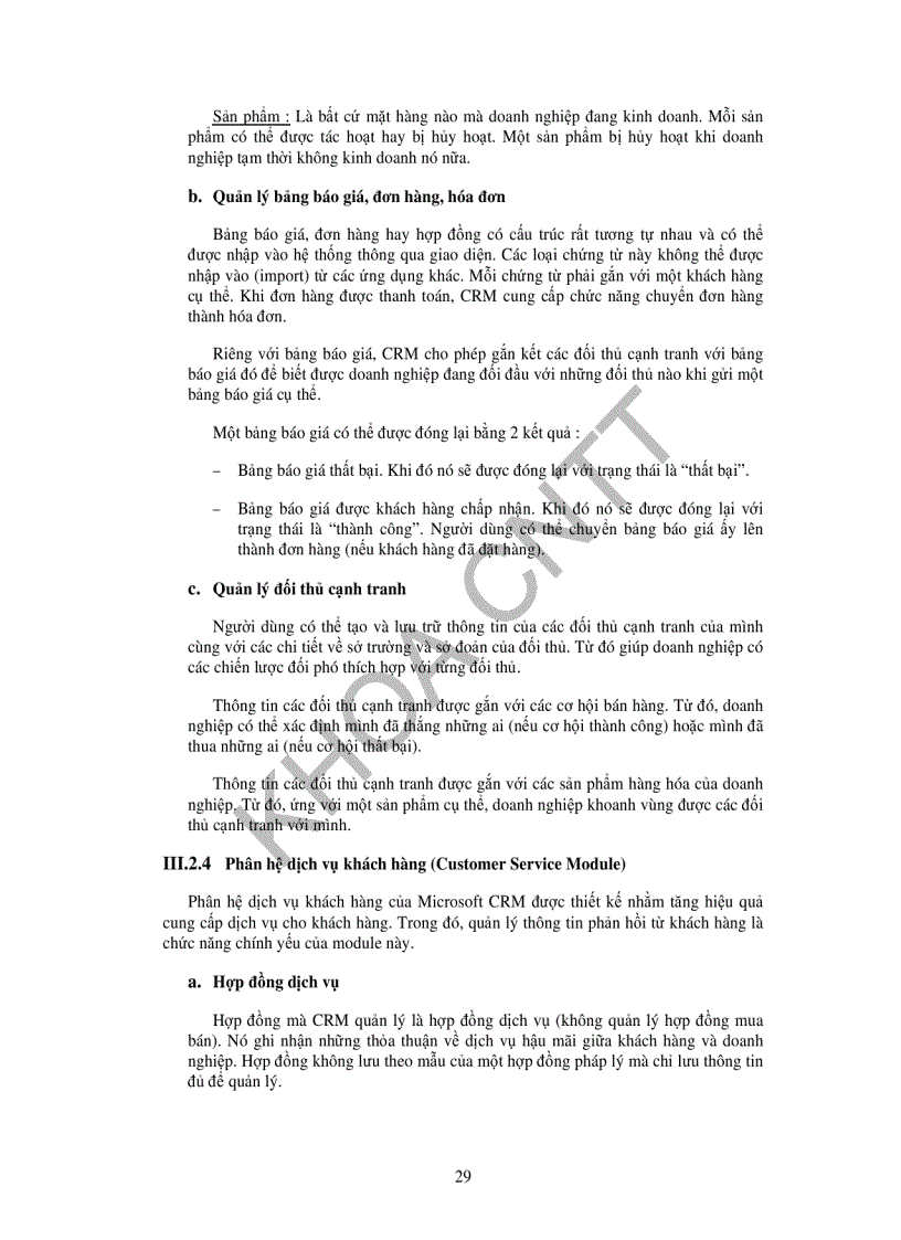 image for page Xây dựng phân hệ CRM