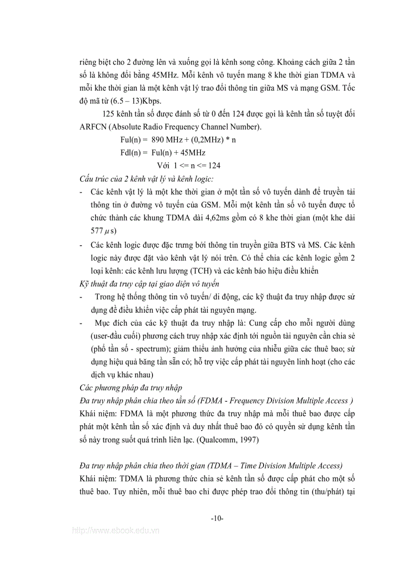 image for page Nghiên cứu tiến trình nâng cấp mạng thông tin di động GSM và giao thức