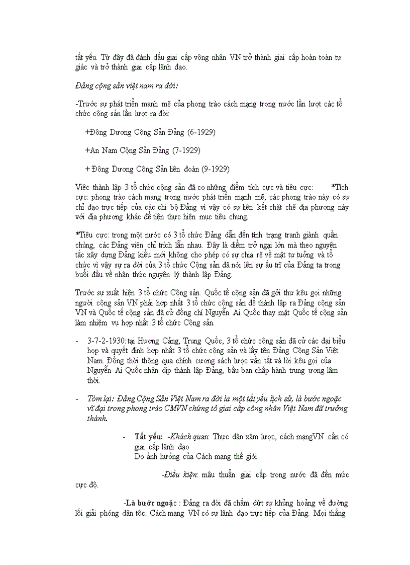 image for page Chứng minh vai trò lãnh đạo của đảng cộng sản việt nam là yếu tố khách quan sư ra đời của đảng