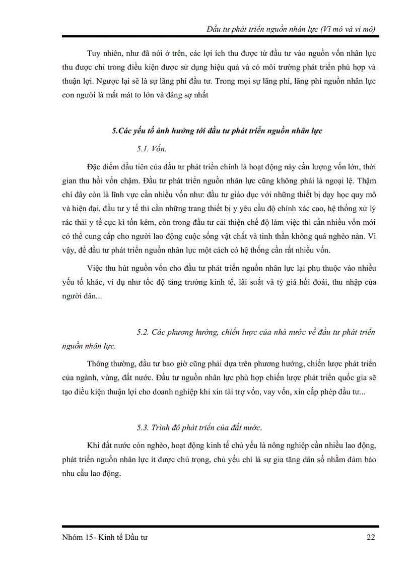 image for page Chiến lược đầu tư phát triển nguồn nhân lực Vĩ mô và vi mô ở Việt Nam