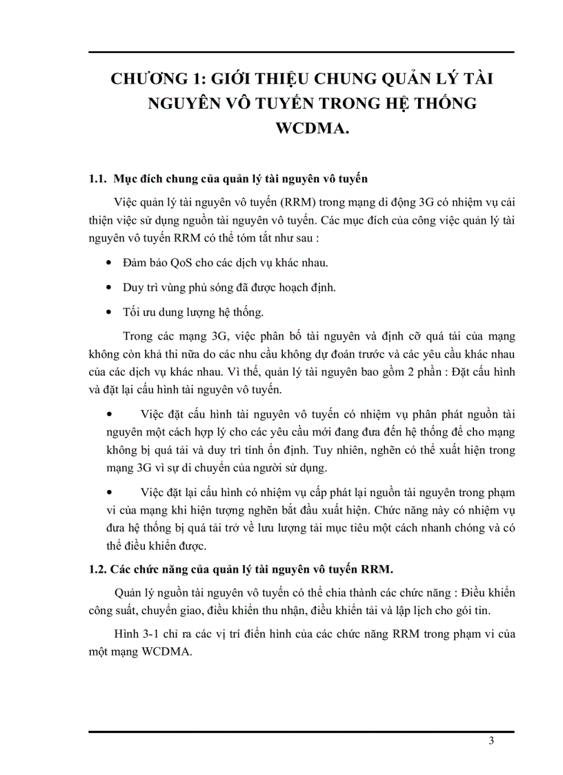 image for page Quản lý tài nguyên vô tuyến trong hệ thống WCDMA tiến tới 3G