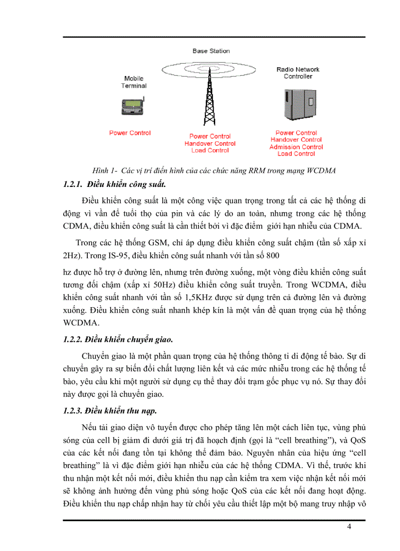 image for page Quản lý tài nguyên vô tuyến trong hệ thống WCDMA tiến tới 3G