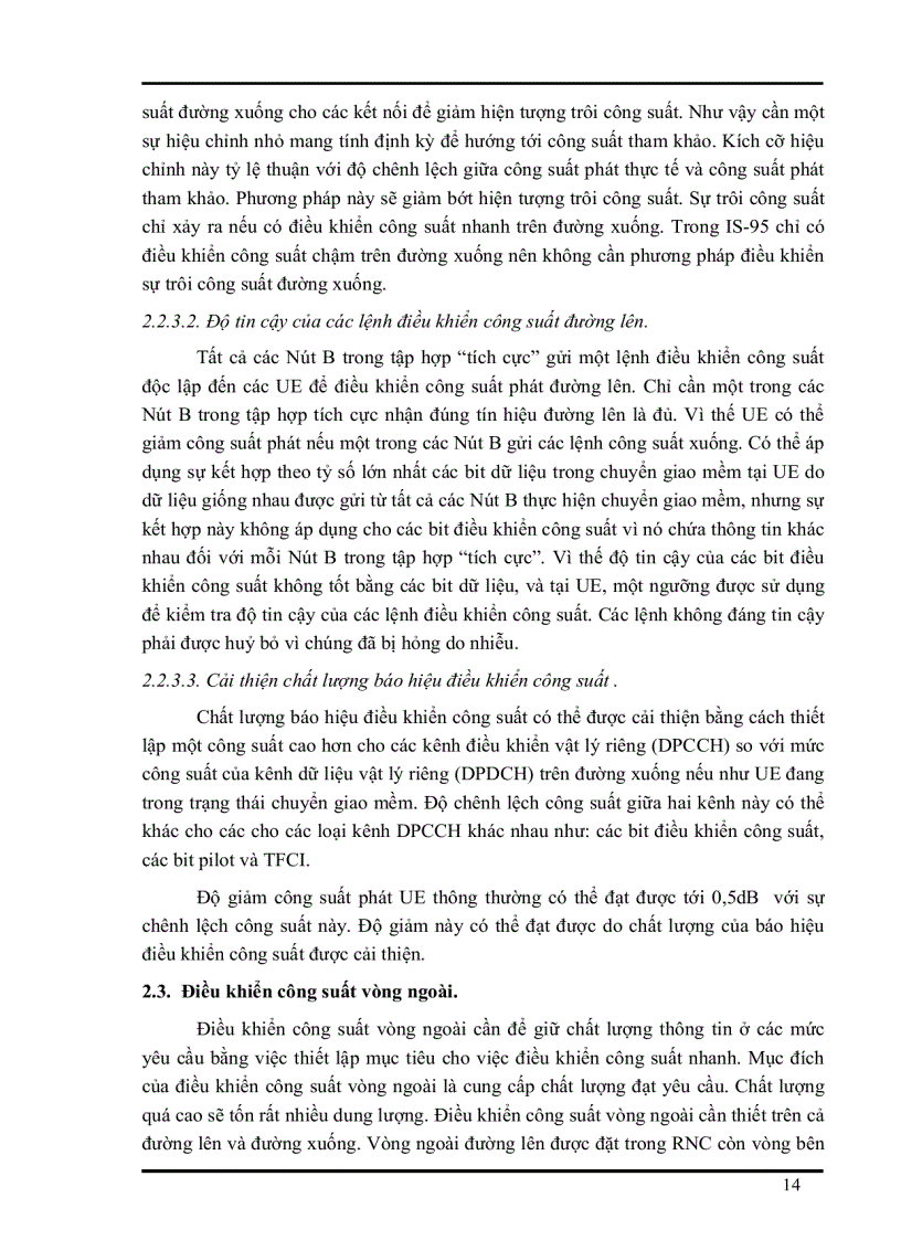 image for page Quản lý tài nguyên vô tuyến trong hệ thống WCDMA tiến tới 3G