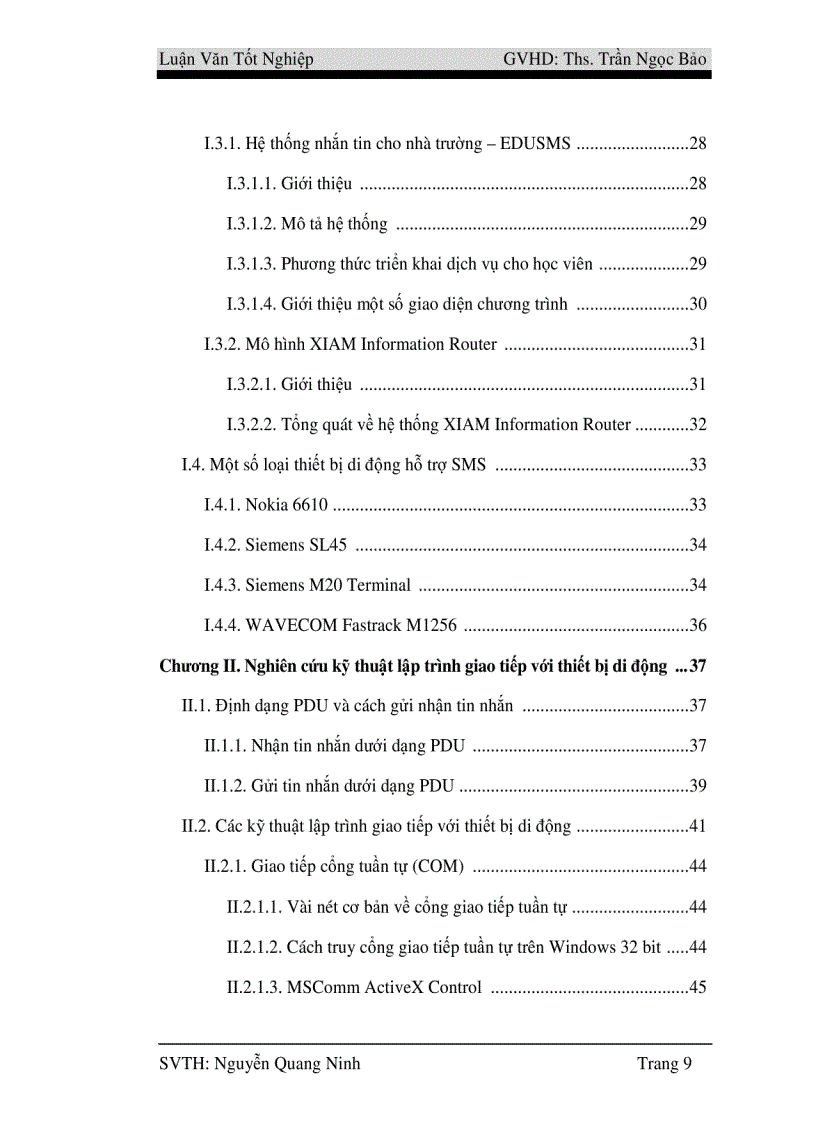 image for page Nghiên cứu công nghệ SMS và xây dựng hệ thống tra cứu điểm qua mạng điện thoại di động