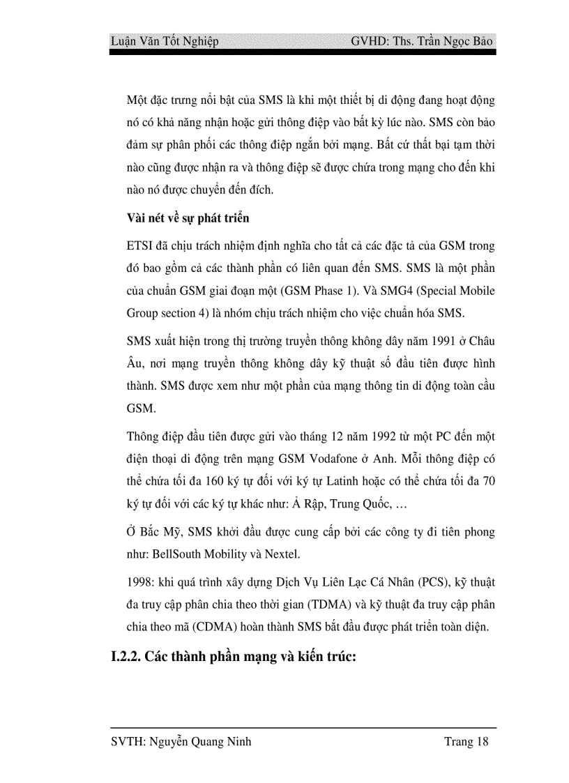 image for page Nghiên cứu công nghệ SMS và xây dựng hệ thống tra cứu điểm qua mạng điện thoại di động