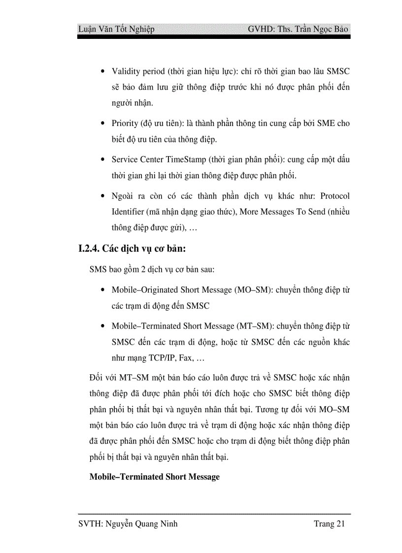 image for page Nghiên cứu công nghệ SMS và xây dựng hệ thống tra cứu điểm qua mạng điện thoại di động