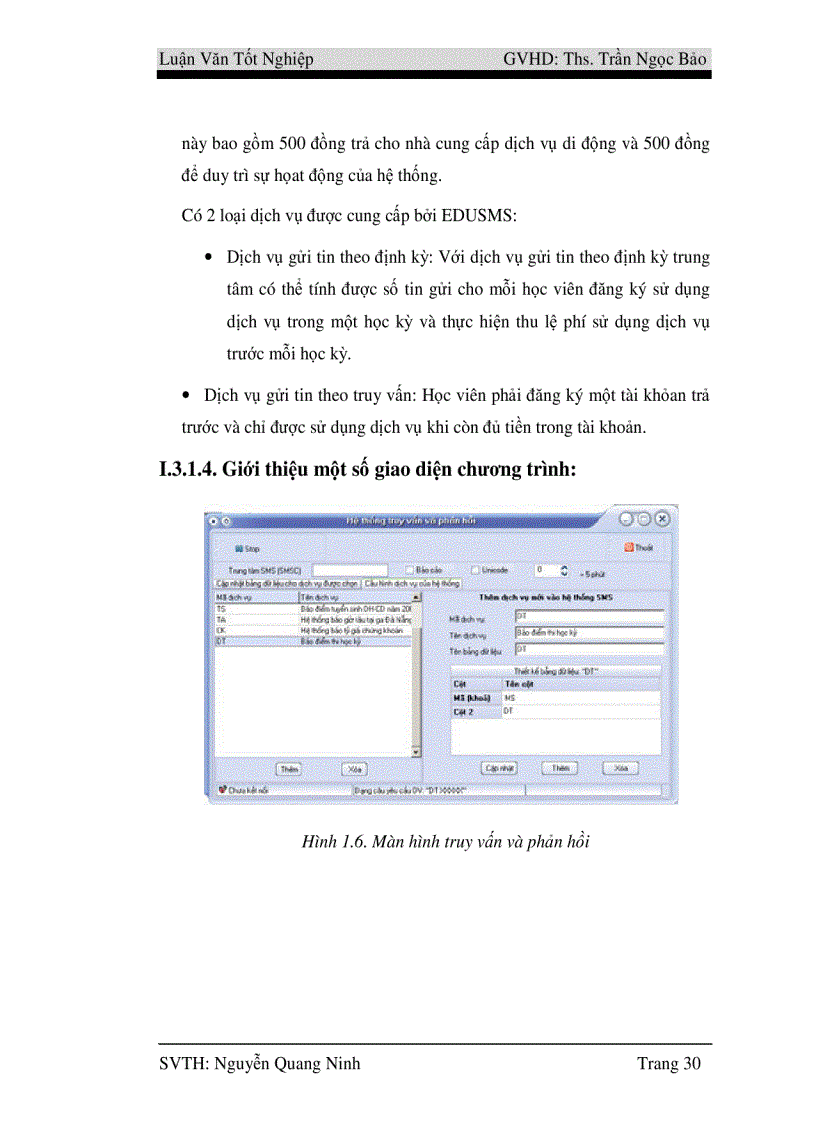 image for page Nghiên cứu công nghệ SMS và xây dựng hệ thống tra cứu điểm qua mạng điện thoại di động