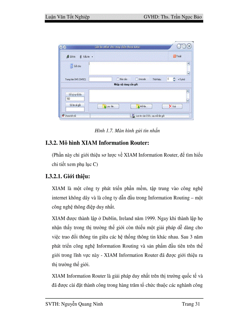 image for page Nghiên cứu công nghệ SMS và xây dựng hệ thống tra cứu điểm qua mạng điện thoại di động