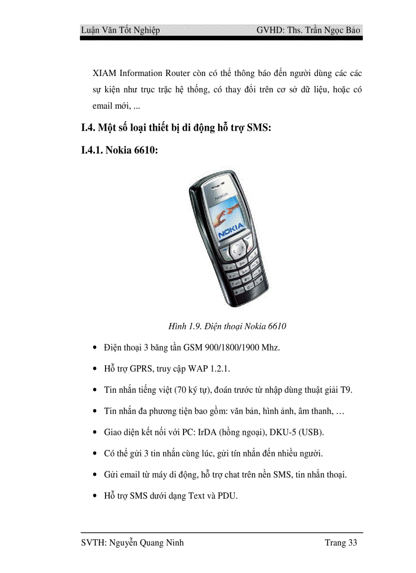 image for page Nghiên cứu công nghệ SMS và xây dựng hệ thống tra cứu điểm qua mạng điện thoại di động