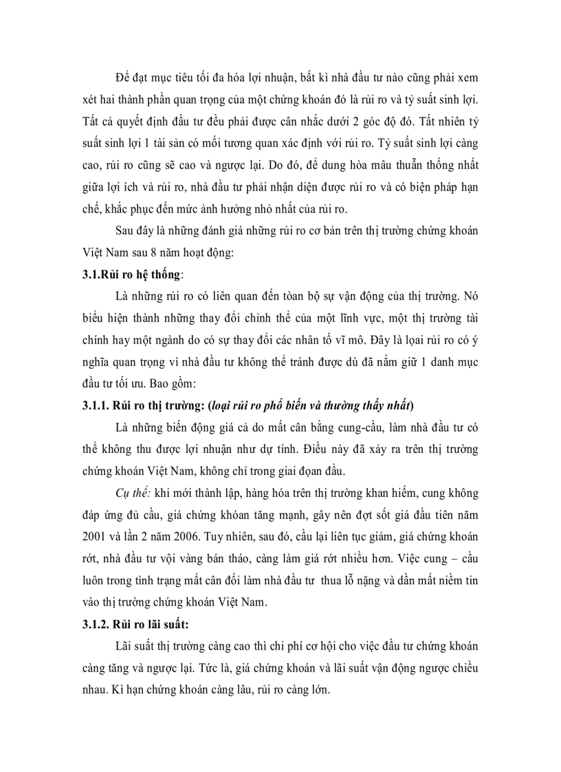 image for page Sự cần thiết áp dụng quyền chọn cổ phiếu trên thị trường chứng khoán Việt Nam