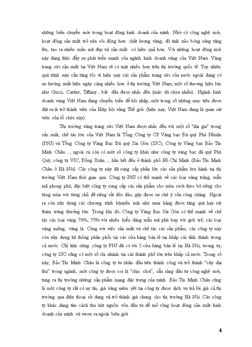 image for page Thị trường vàng trang sức tại Hà Nội và xu hướng phát triển