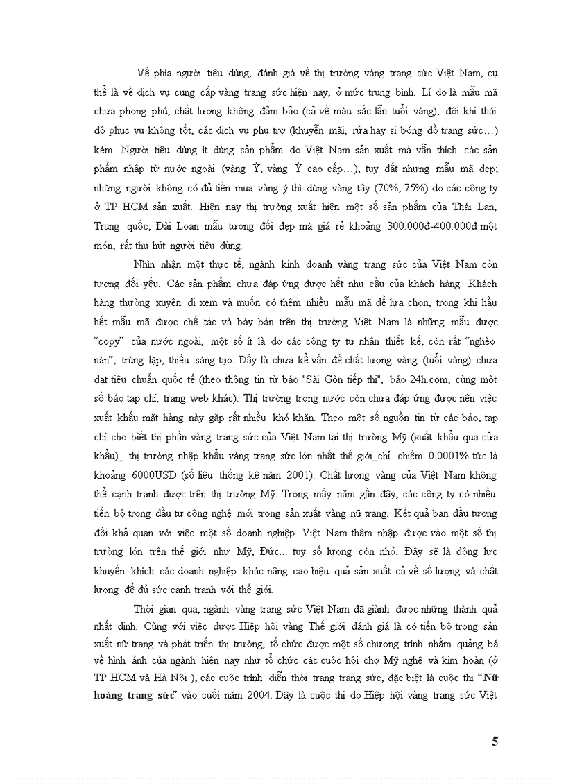 image for page Thị trường vàng trang sức tại Hà Nội và xu hướng phát triển