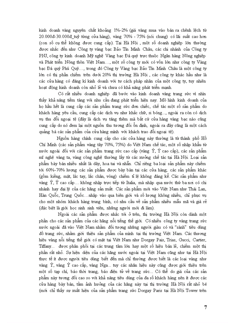 image for page Thị trường vàng trang sức tại Hà Nội và xu hướng phát triển