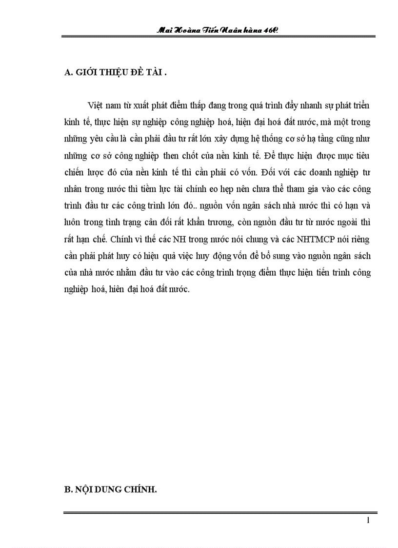 image for page Một số vấn đề lý luận cơ bản về NHTMCP trong thời kí qua độ lên CNXH ở nước ta