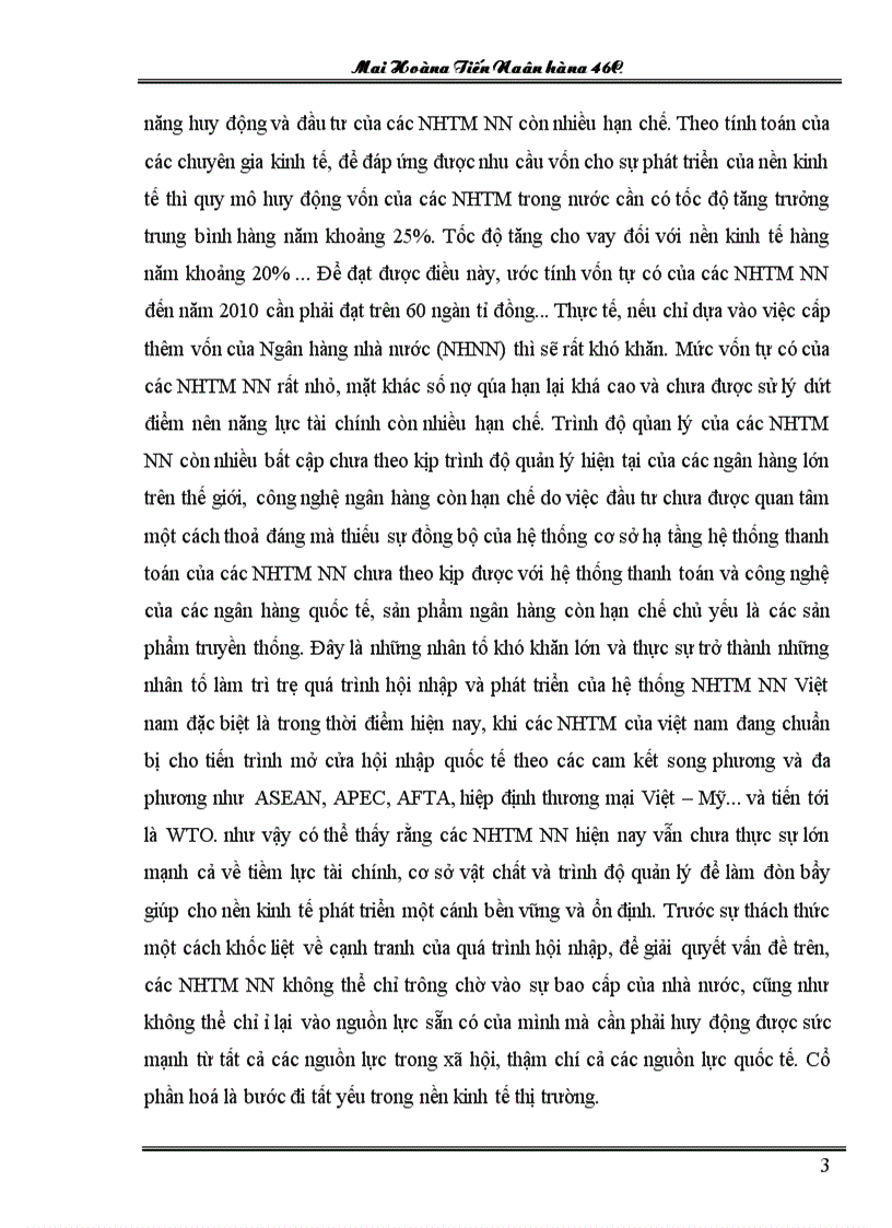 image for page Một số vấn đề lý luận cơ bản về NHTMCP trong thời kí qua độ lên CNXH ở nước ta