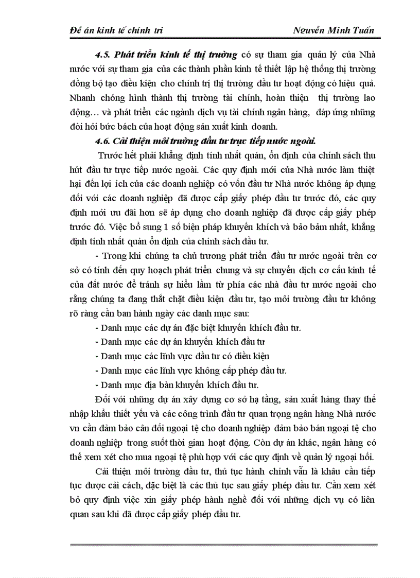 image for page Thu hút và sử dụng có hiệu quả đầu tư nước ngoài trong nền kinh tế thị trường ở nước ta hiện nay