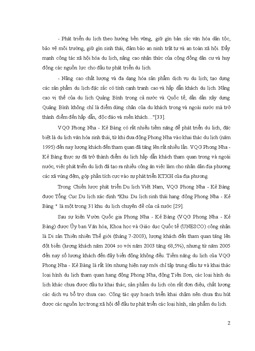 image for page Phát triển Du lịch Văn hóa Sinh thái tại Vườn Quốc gia Phong Nha Kẻ Bàng