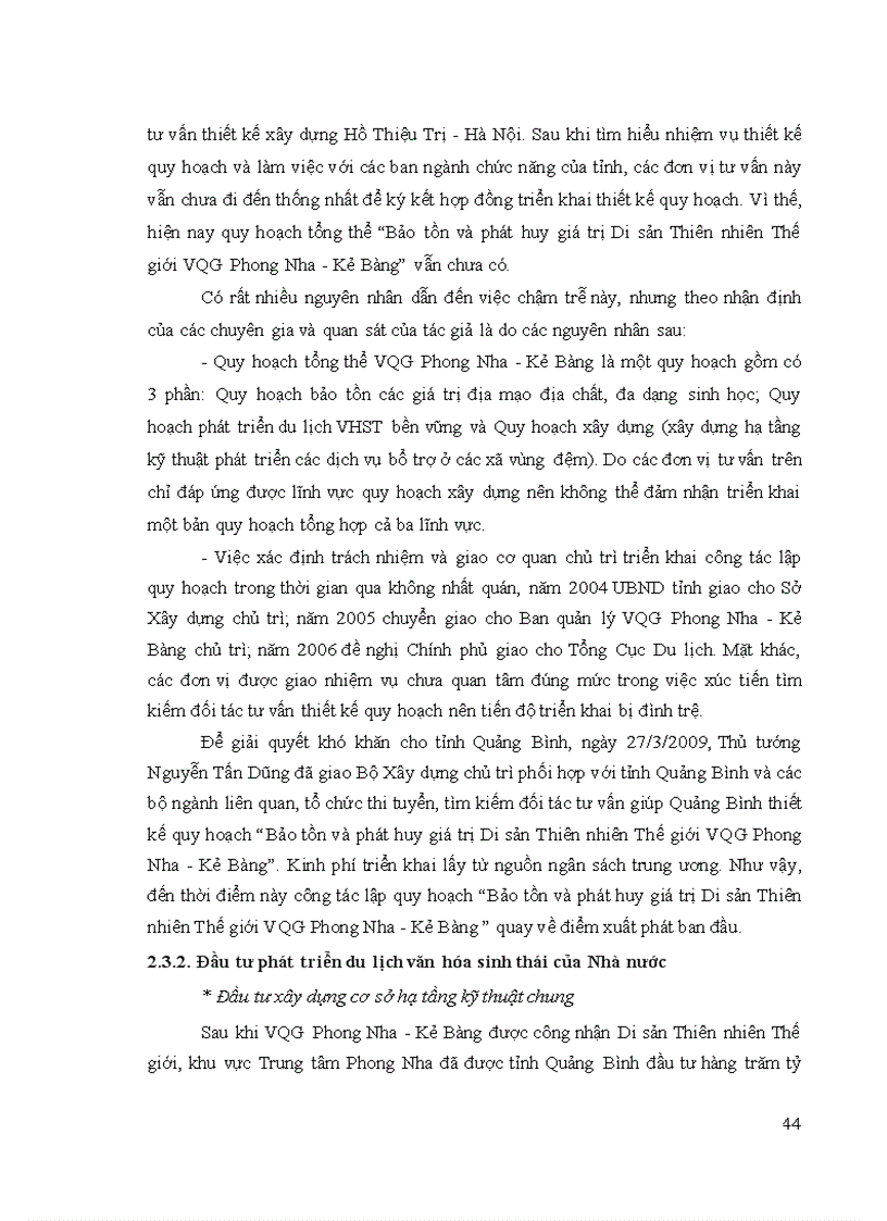 image for page Phát triển Du lịch Văn hóa Sinh thái tại Vườn Quốc gia Phong Nha Kẻ Bàng