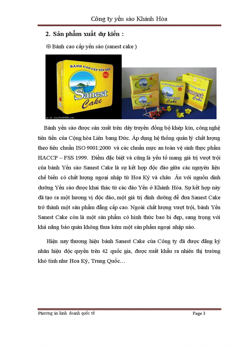 image for page Chiến lược Marketing mix của công ty Công ty yến sào Khánh Hòa