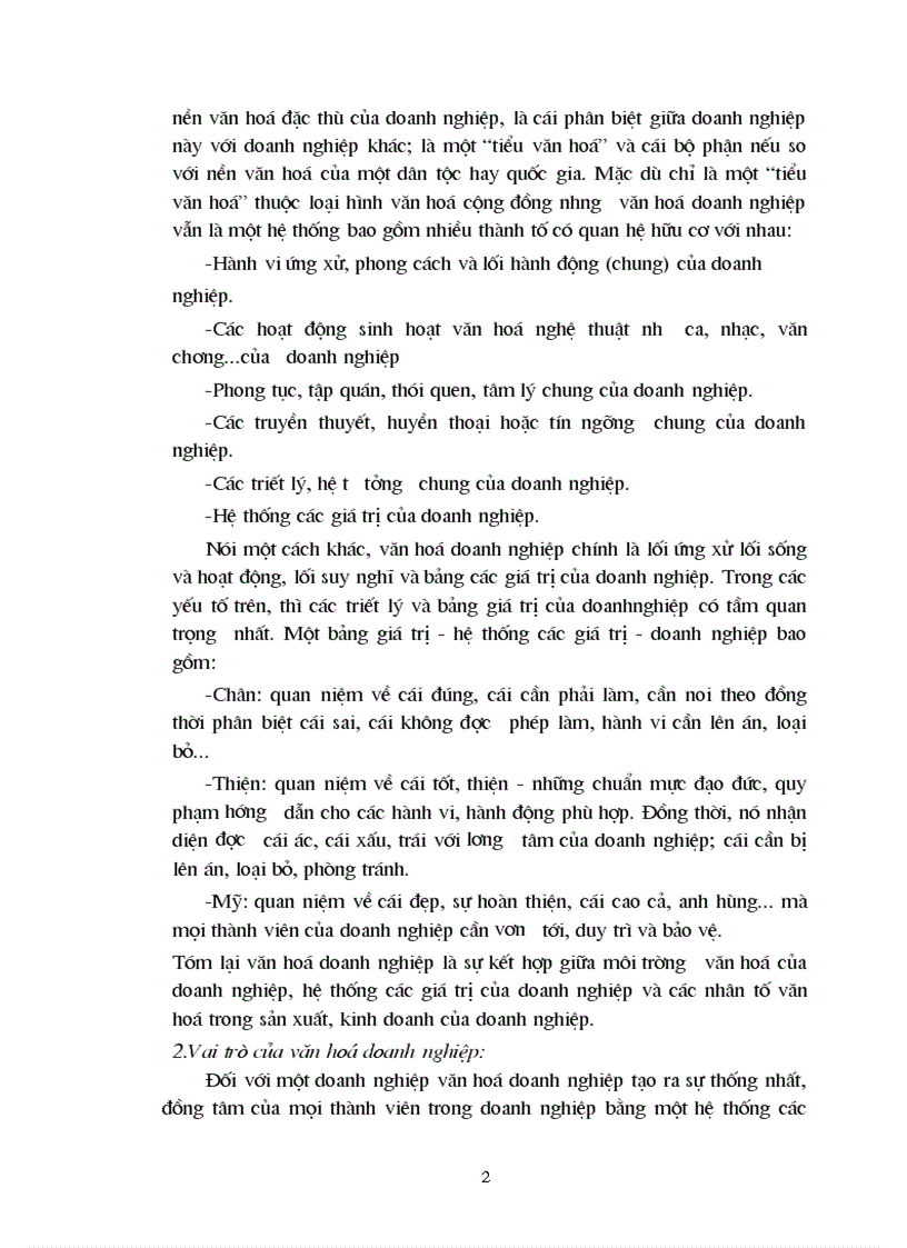 image for page Văn hoá Doanh nghiệp ảnh hưởng đến sự thành đạt và phát triển của Doanh nghiệp