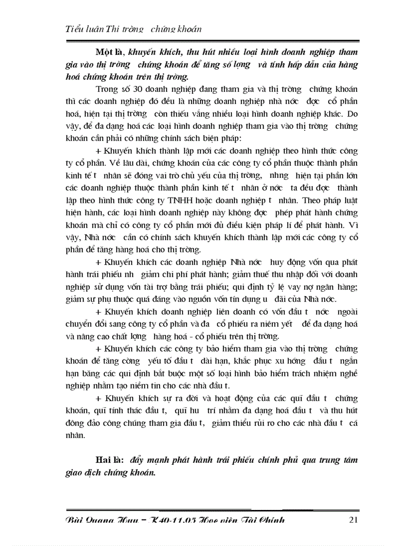 image for page Tăng cung kích cầu hàng hóa cho thị trường chứng khoán Việt Nam