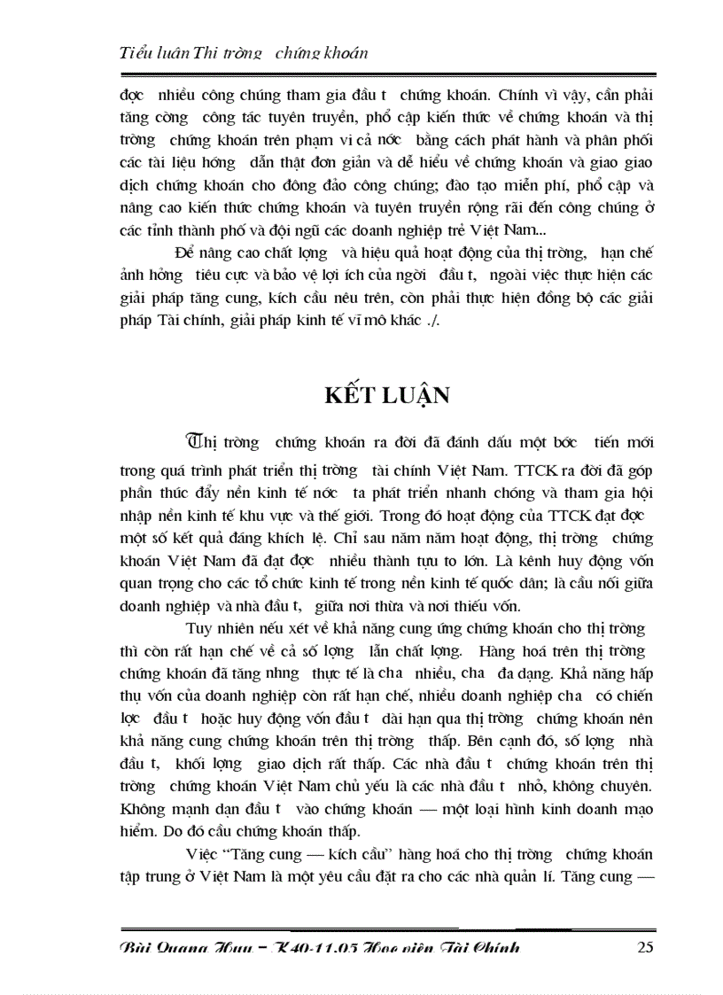 image for page Tăng cung kích cầu hàng hóa cho thị trường chứng khoán Việt Nam