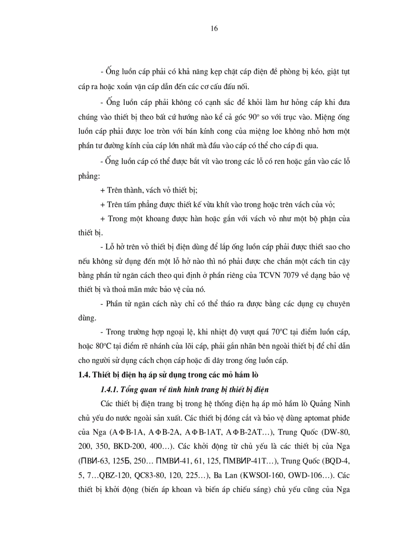 image for page Nghiên cứu hiện trạng và giải pháp nâng cao hiệu quả sử dụng khởi động từ trong hầm lò