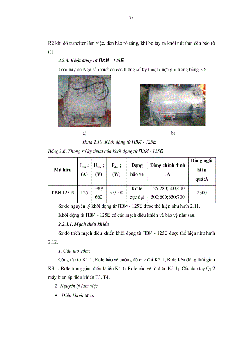 image for page Nghiên cứu hiện trạng và giải pháp nâng cao hiệu quả sử dụng khởi động từ trong hầm lò