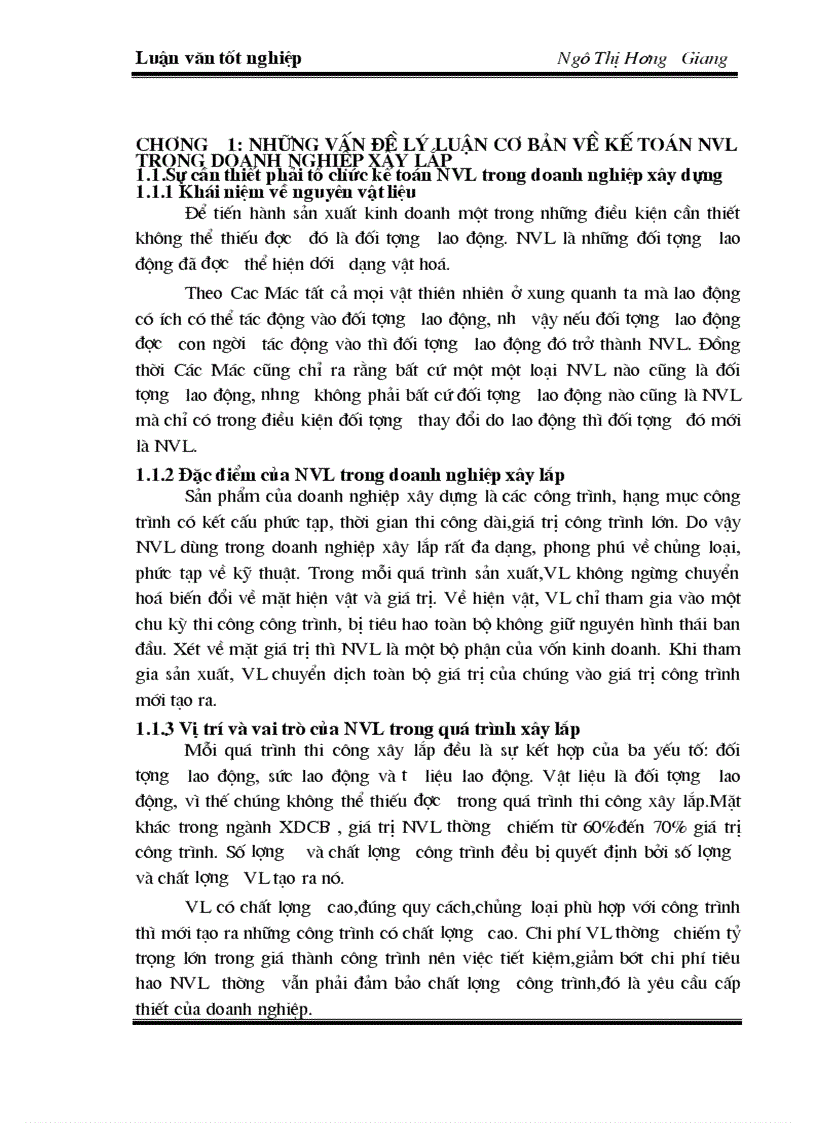 image for page Kế toán nguyên vật liệu công ty xây lắp