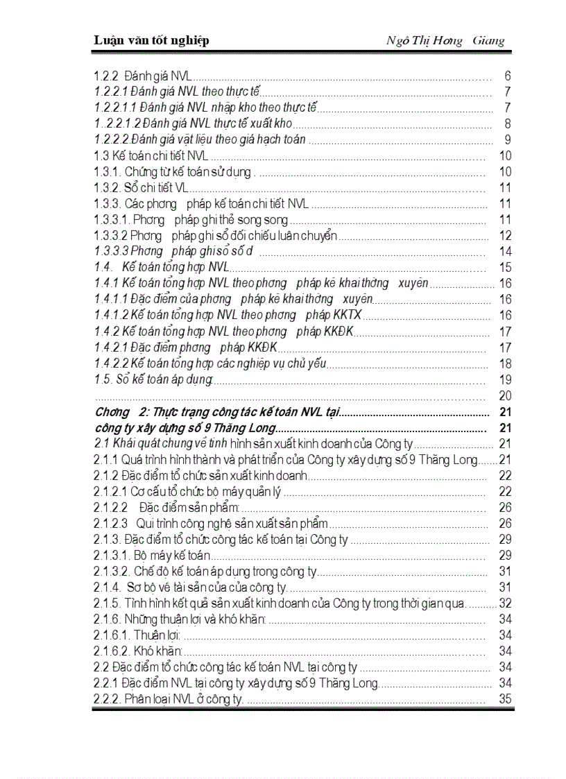 image for page Kế toán nguyên vật liệu công ty xây lắp
